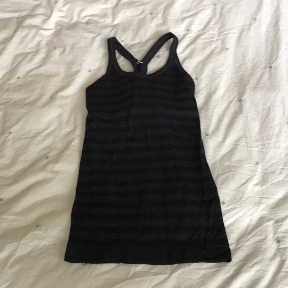 Black Lululemon tank top